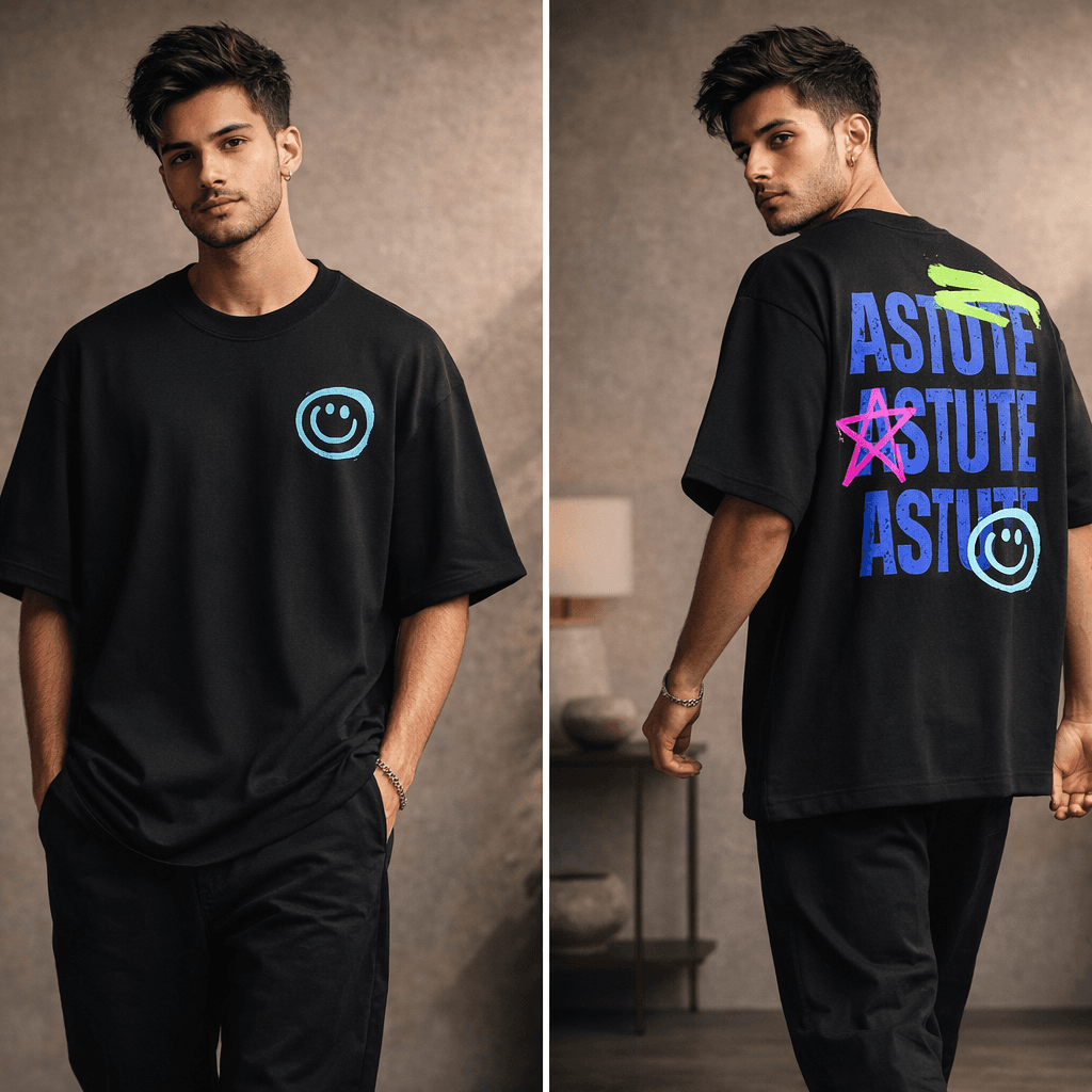 Astute Drop Shoulder T-Shirt alternate view