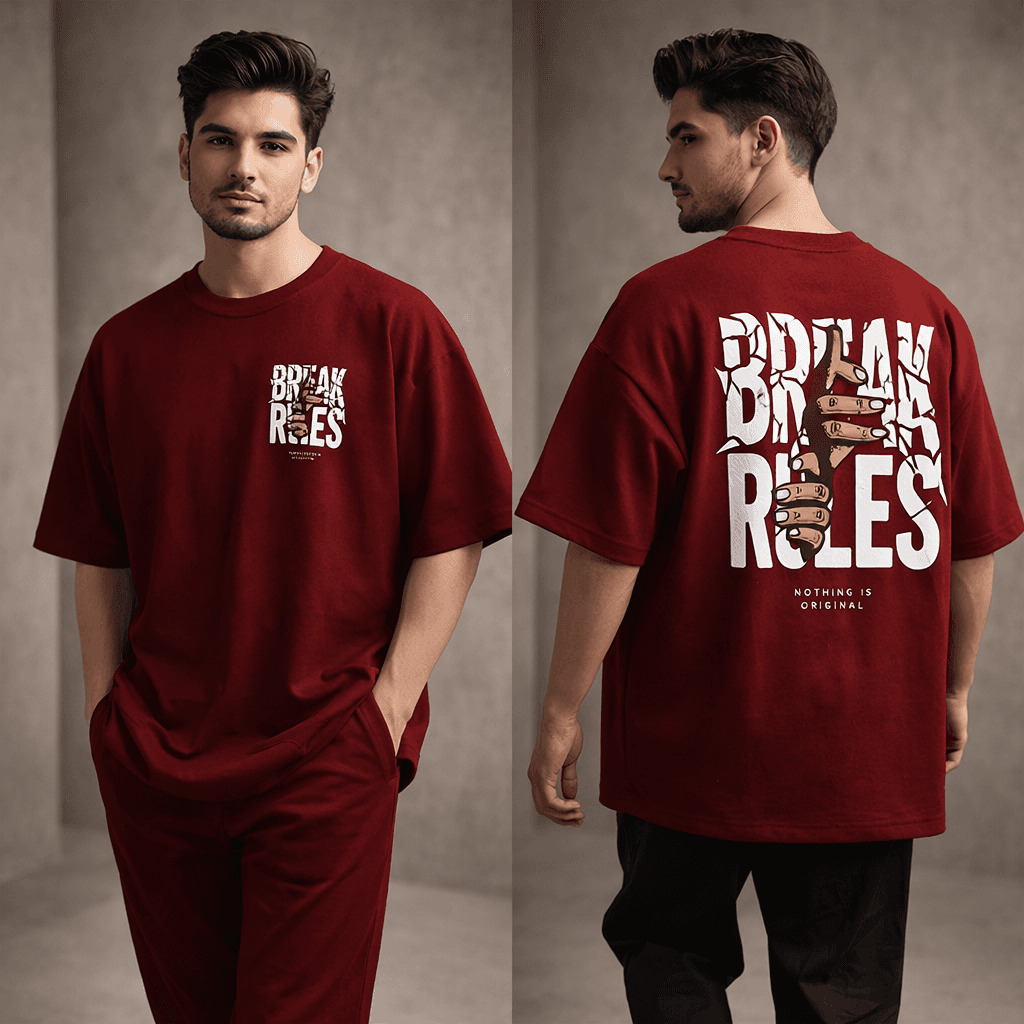 Break Rules Drop Shoulder Tee