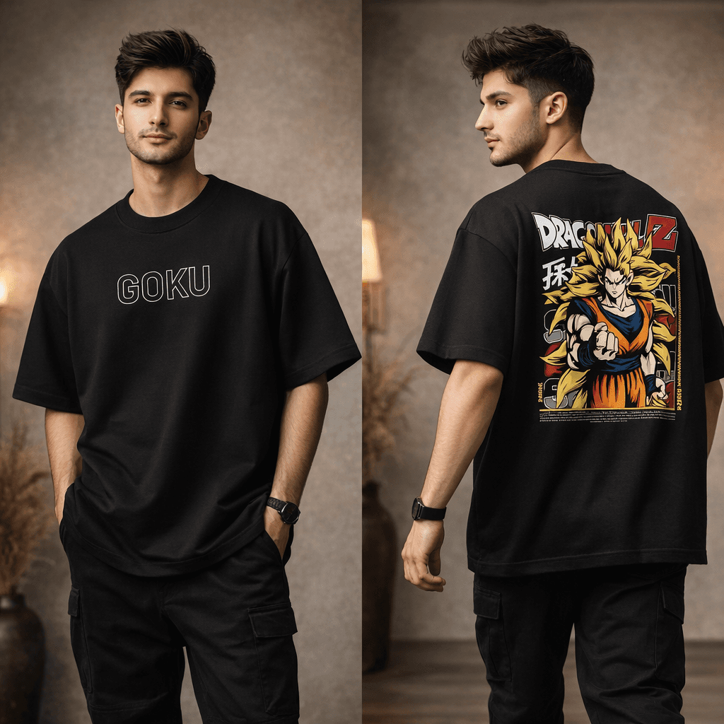 Guku Drop Shoulder T-Shirt