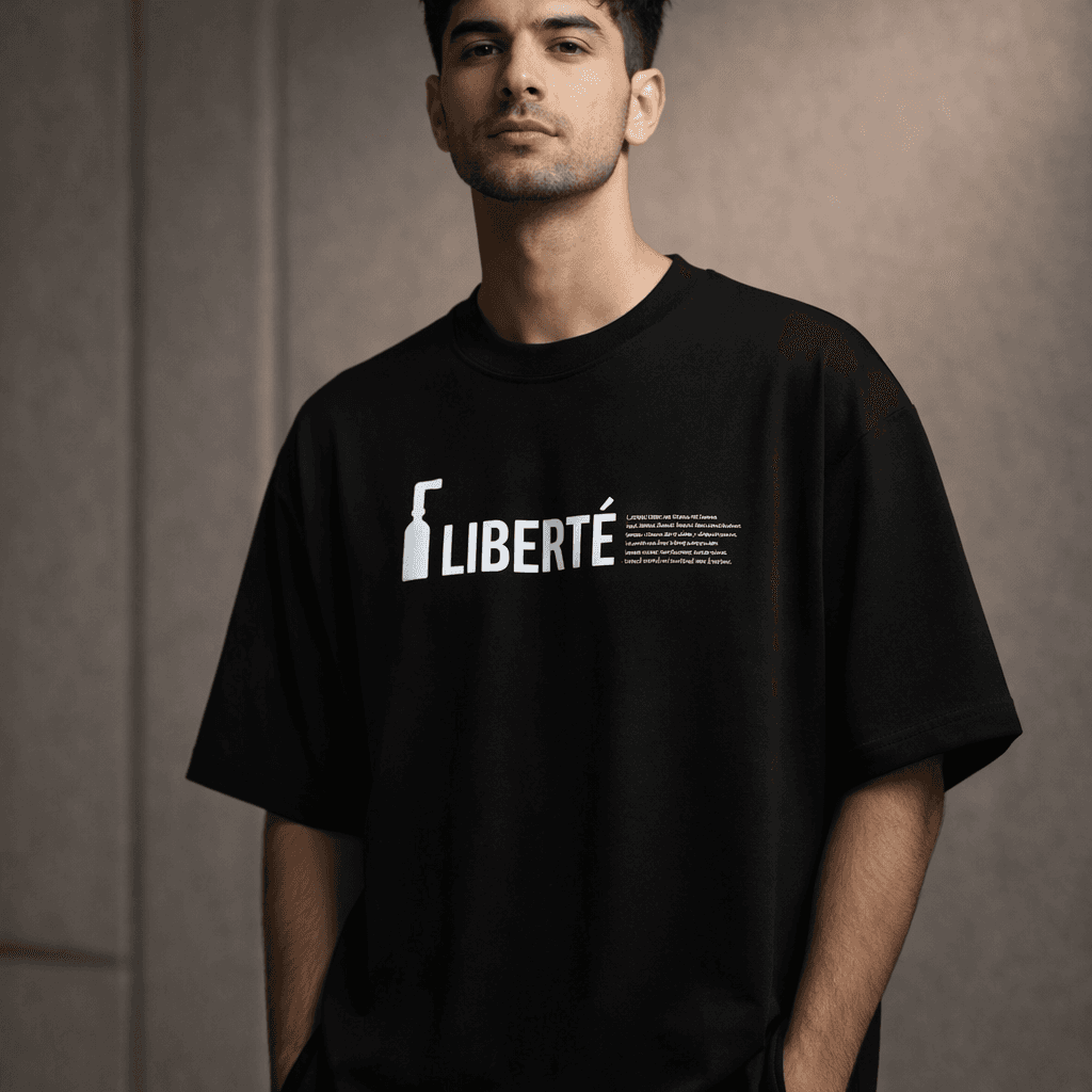 Liberte Drop Shoulder T-Shirt alternate view