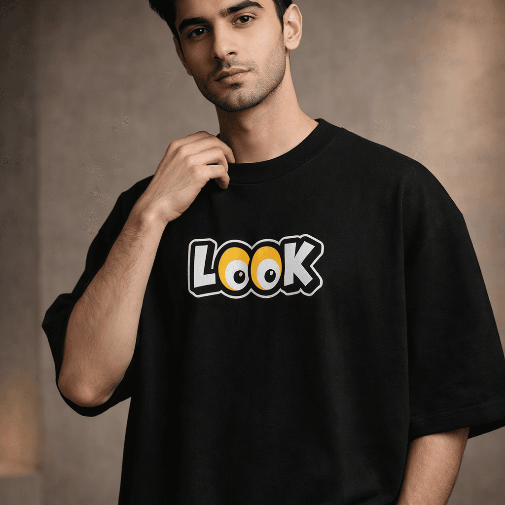 Look Drop Shoulder T-Shirt alternate view