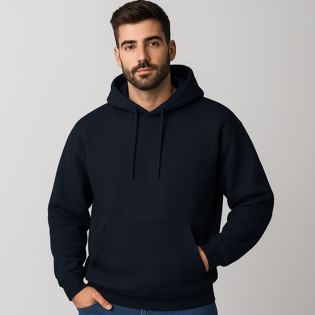 Men’s Premium Blue Hoodie