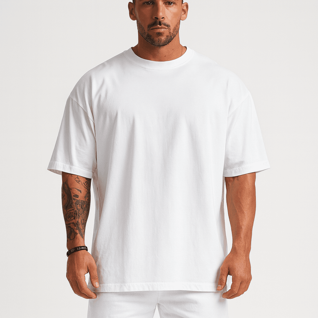 PSALM 91 – Oversized Graphic Drop Shoulder Tee
