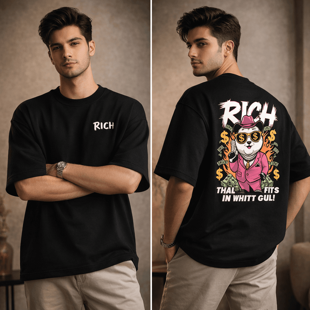 Rich Buddy Drop Shoulder T-Shirt