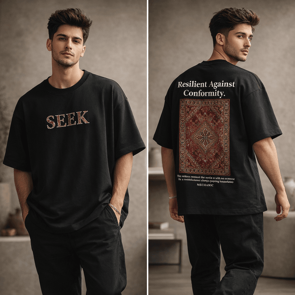 Seek Drop Shoulder Tee