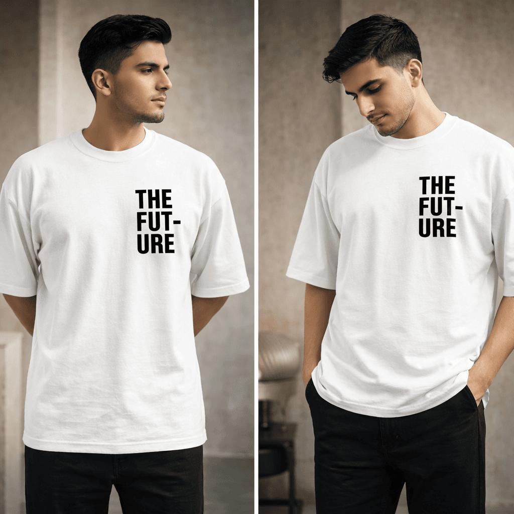 THE FUTURE Drop Shoulder T-Shirt alternate view