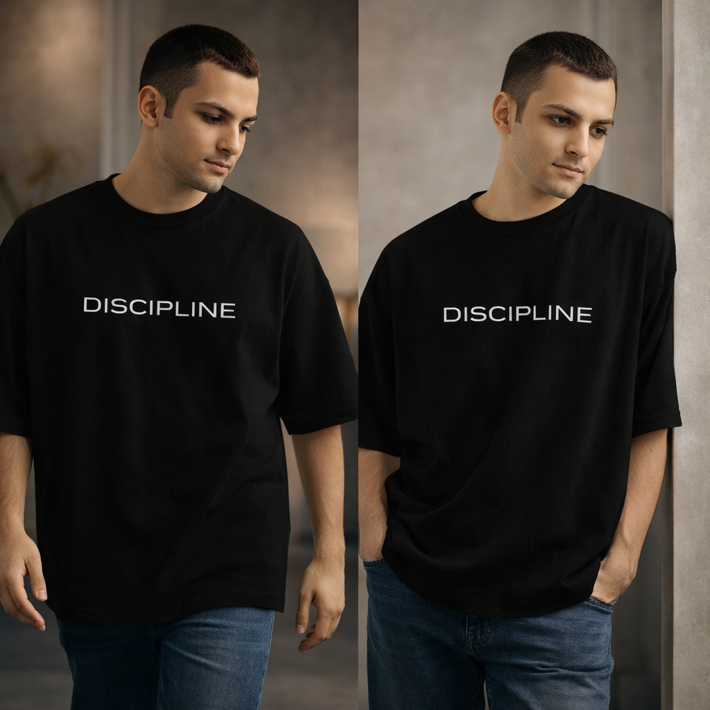 DISCIPLINE – Drop Shoulder T-Shirt