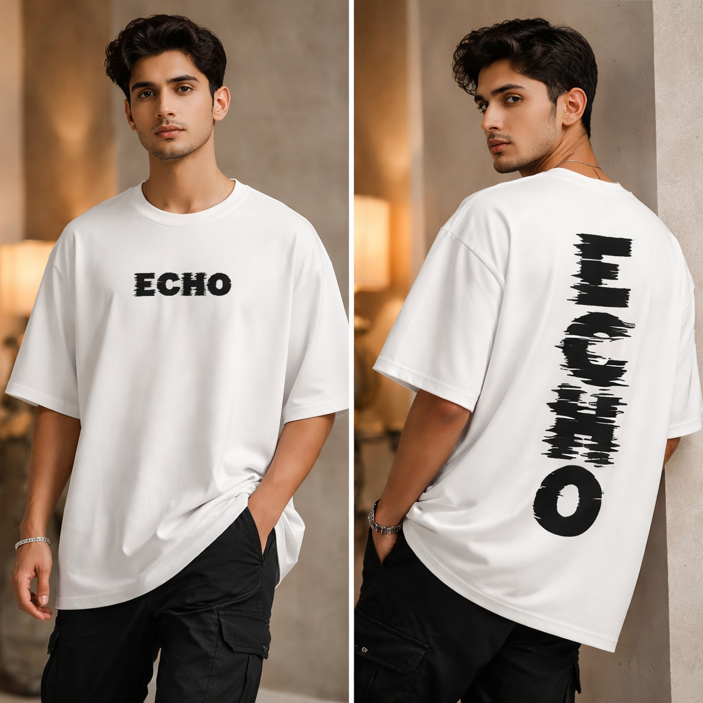 Echo Drop Shoulder Tee