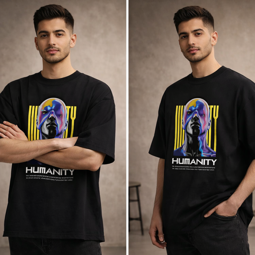 Humanity Drop Shoulder T-Shirt
