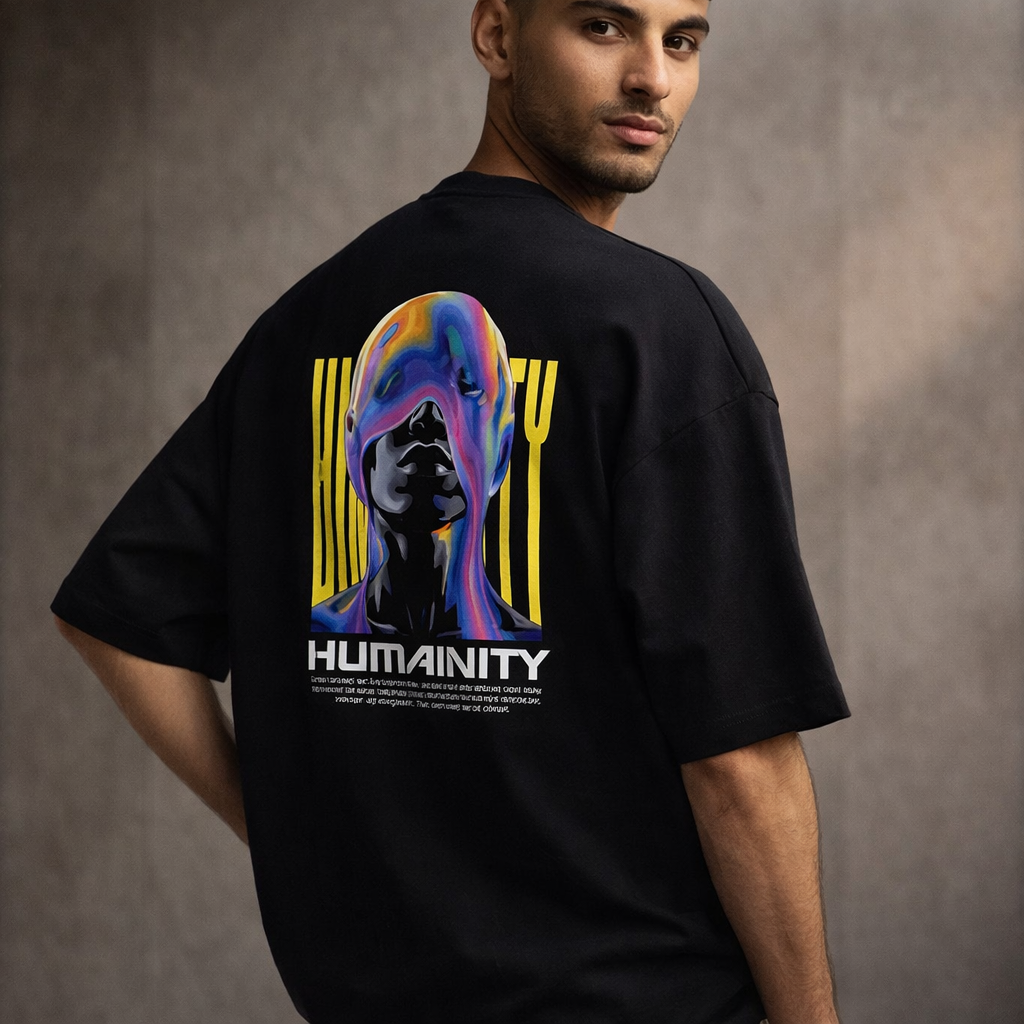 Humanity Drop Shoulder T-Shirt alternate view