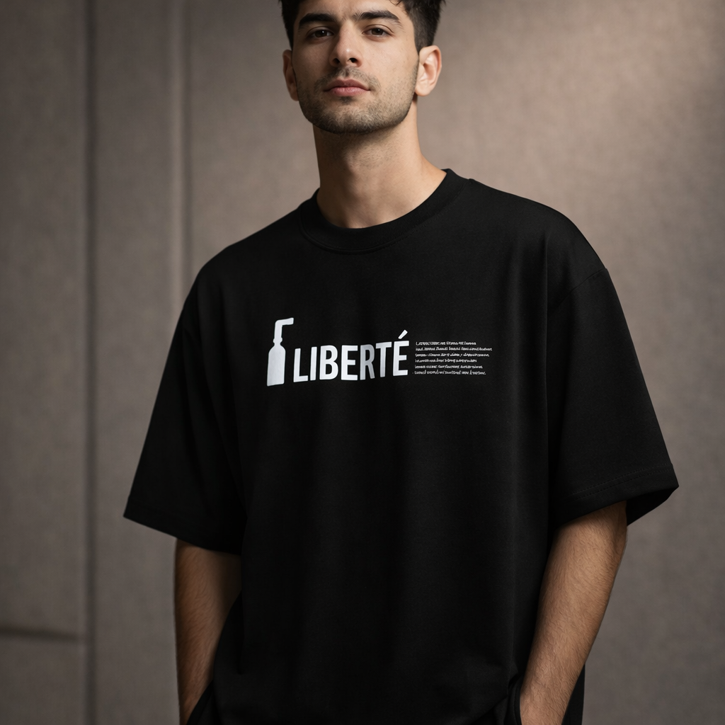 Liberte Drop Shoulder T-Shirt alternate view