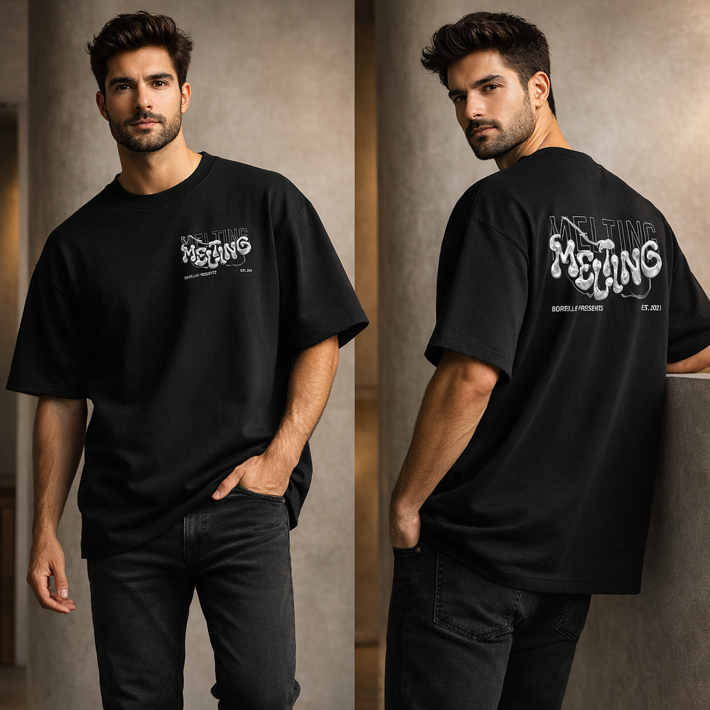 MELTING Drop Shoulder T-Shirt
