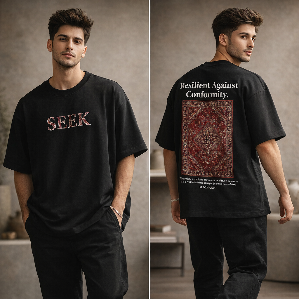 Seek Drop Shoulder Tee
