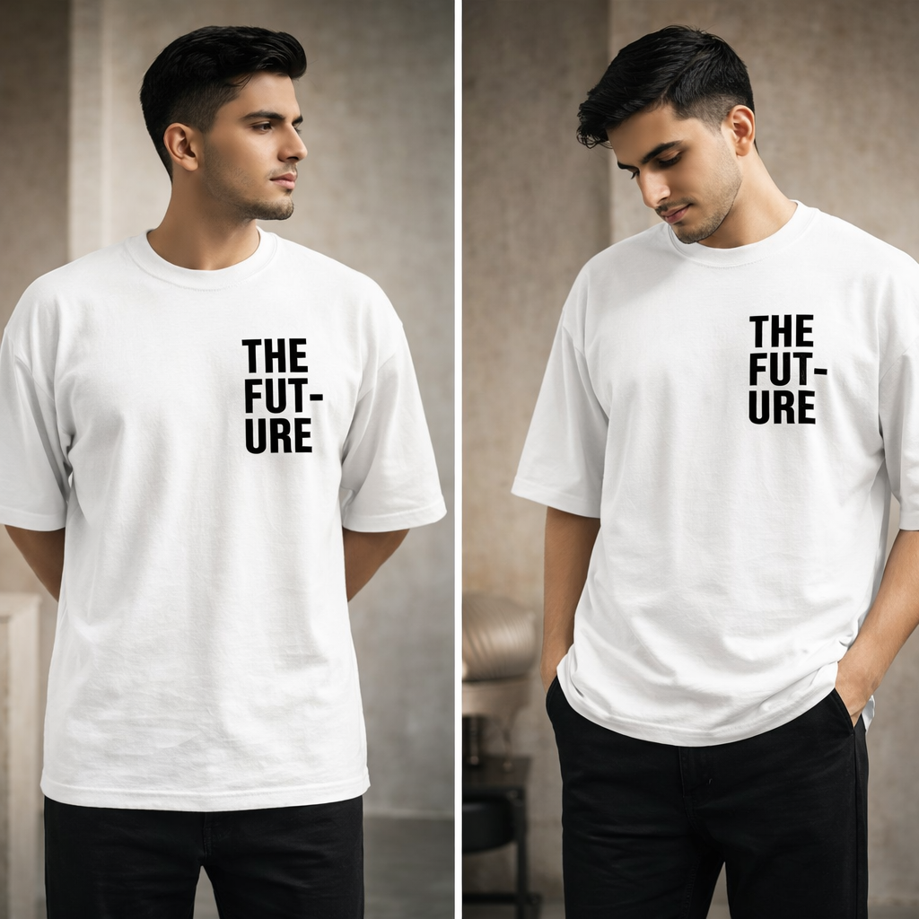 THE FUTURE Drop Shoulder T-Shirt alternate view
