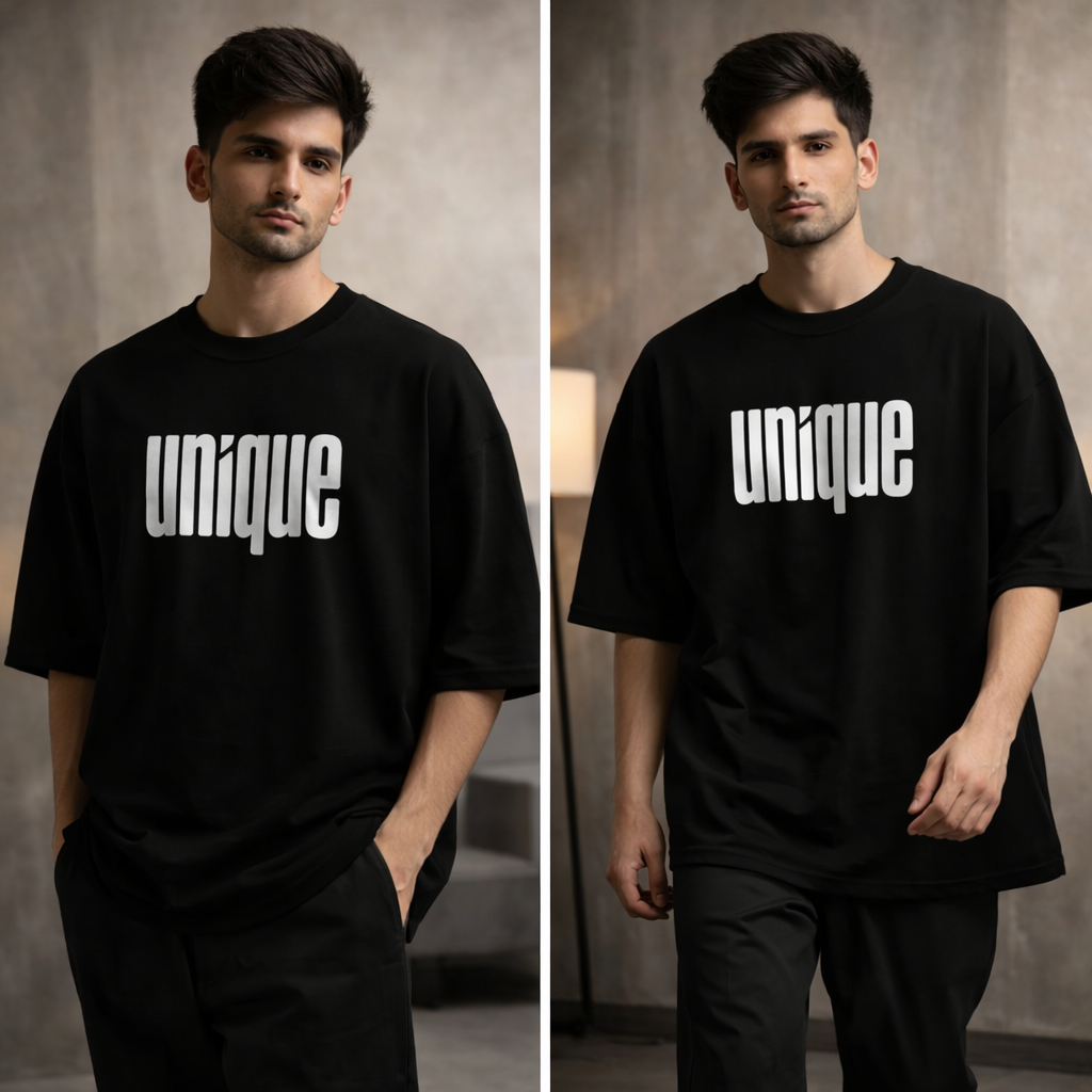 Unique Drop Shoulder T-Shirt